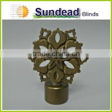 Designer curtain pole classical style curtain accessory for wholesale curtain finial