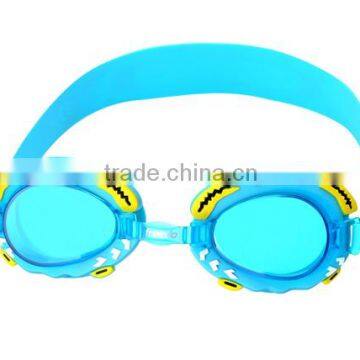 2014 fashion glasses cartoon swim goggles for kids