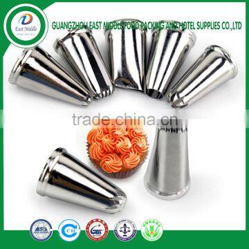304 Stainless Steel 12pcs Food Grade Piping Cake Nozzle Dessert Decorators Baking Tools