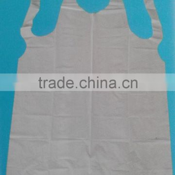 Affordable plastic desposable apron from china