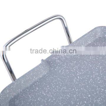 China Direct Supplier With Heat-resistant Paint Marble Coated,Ceramic Coated Electric Multi Teppanyaki Grill photo-3