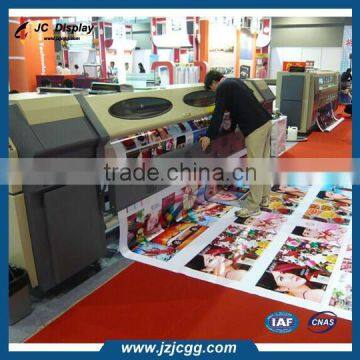 Advertising Knitting Polyester Banner Sublimation Printing Outdoor Polyester Banner Flag