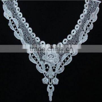 Polyester Embroidery Lace Garment Accessories Lace Dress Collar Lace