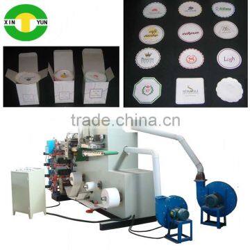 full auto high production paper coaster embossing equipment for selling