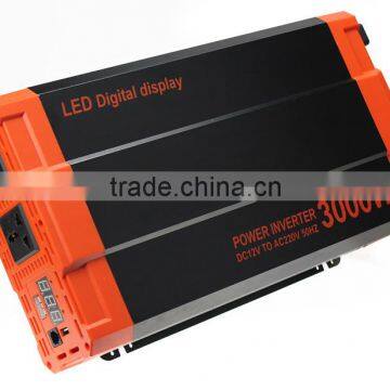 3000w 12v to 220v Modified Sine Wave Power Inverter with best quality