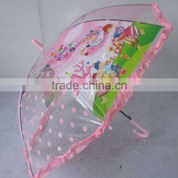Hot Sell Gift Children Clear POE Umbrella photo-5
