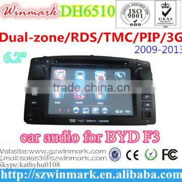 DH6510 6.2'' 2Din Car dvd BYD F3 with GPS,TV,BLUETOOTH, IPOD,RDS, DVD,FM,3G,etc