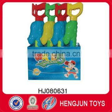 solid color frog shape pump water gun shooting toys 12PCS