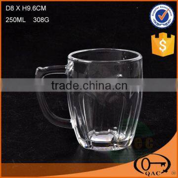 250ml glass beer cup glass mug for beer