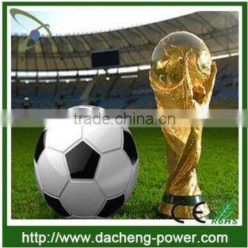 Hotely Wholesale Football USB universal power bank charger 3800mah