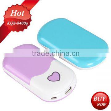 love design 8400mAh portable mobile phone power bank charge