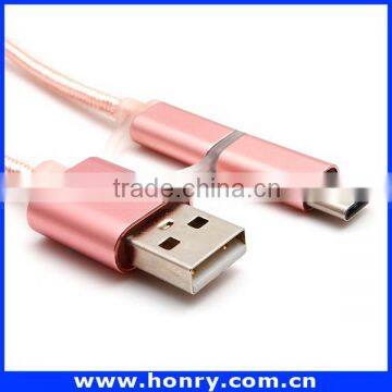 Super Quality Manufacture Type-c Braided Nylon Cable photo-3