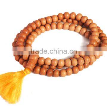 Sandalwood Mala Beads ~ 108 Beads Mala ~ Chandan Mala