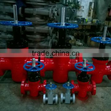 Z43Y high pressure flat gate valve / plate gate valve