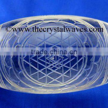 Wholesale Crystal Quartz / Sfatik Lingam Shreeyantra