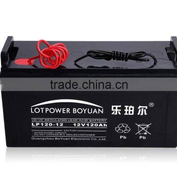 Nominal Voltage 12v 120ah Valve Regulated Lead Acid Battery photo-2