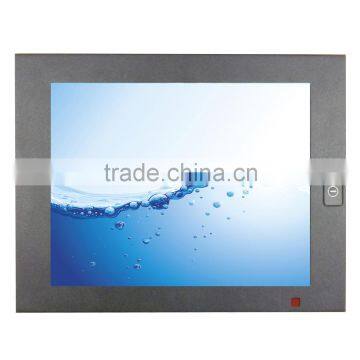 1024*768 high resolution H DMI waterproof touch screen monitor ip65