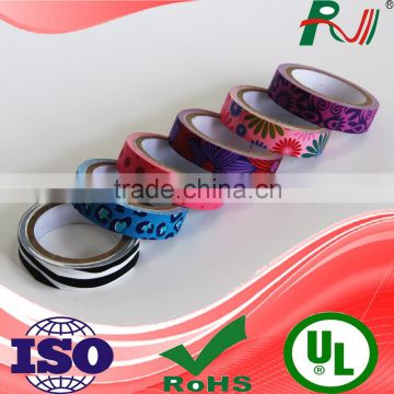 Flexible film custom design cloth craft duct tape with free sample for packaging