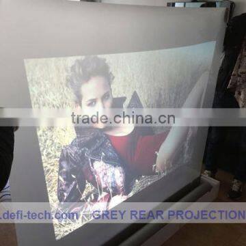 Christmas promotion white transparent projector screen