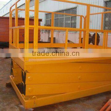 Hydraulic fixed table lift