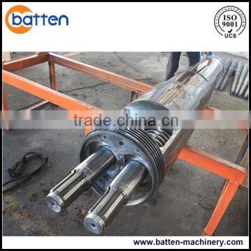 Conical Twin Extruder Screw Barrel Manufacture for Plastic Machine photo-2