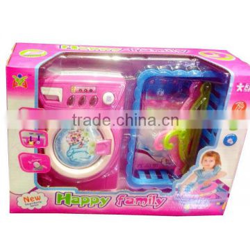 pretend play & preschool toy Electric washing machine toy w/light