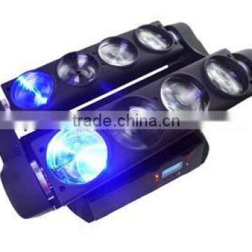 Newest Designs Pro Disco LED Beam Moving Head Spider Light 8PCS 12W RGBW 4in1 photo-6