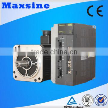 1.0kw position control ac servo drive and elelctric motor