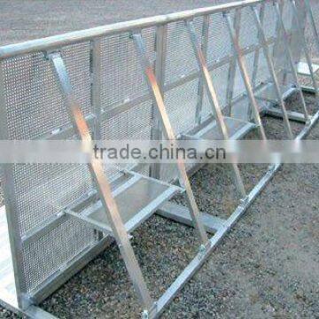 Concert barricade,crowd control barrier,aluminium guard rail for sale