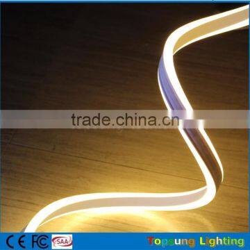 2016 new Double side emitting warm white flexible mini neon for signs