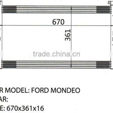Car Parts Auto Air Conditioner Cooled Condenser for FORD photo-2