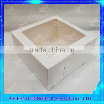 White Window Pie / Bakery Box/Cake Box