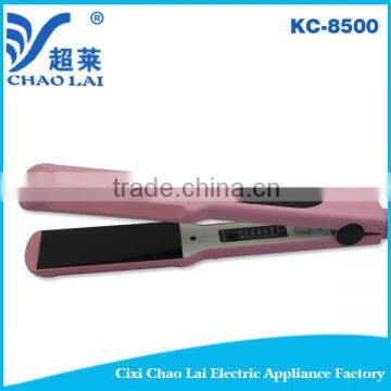 LED Display Personalized Ceramic Hair Straightener, Private Label Hair Flat Iron, OEM Hair Iron