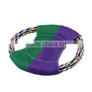 Rope Flying Disc, rope frisbee , toys for dogs