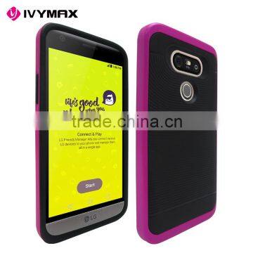 Low Price China Mobile Phone 2 in 1 Slim Tpu&pc Case Cover for LG G5 Cell Covers photo-2