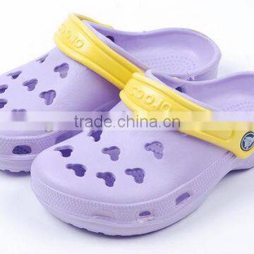 2014 kinds of wholesale double color eva slipper