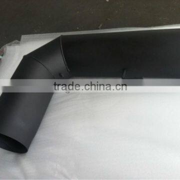 CE Carbon Iron Elbwo 90 Degree Pipe Wigh Inspection Door Chimney photo-2