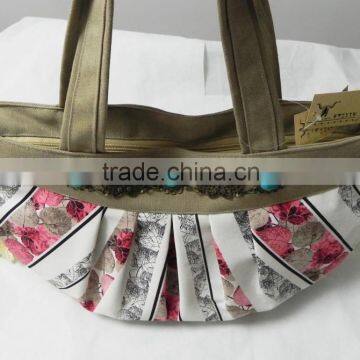 Colorful Antique Copper Flower Design Handbag for Promotion photo-3
