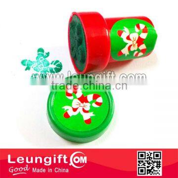 Christmas candy cane stamper kid's stamp toy