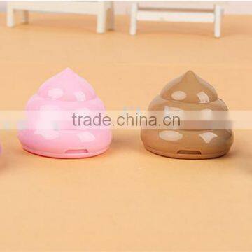 Korea Stationery Shit pencil sharpener Shape Double Orifice Double Pole Piece Office & School Supplies