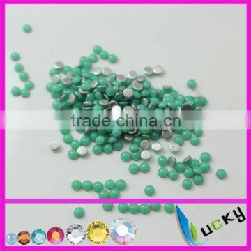 hotfix epoxy opal green flat pearl