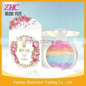 Miss Yifi rainbow highlighter color blusher hand made shine blusher