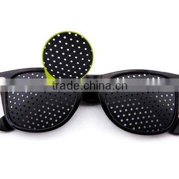 New Eyesight Improve Vision Care Pinhole Spectacles/Black Eyesight Improvement Vision Care Exercise Eyewear Pinhole Glasses Trai