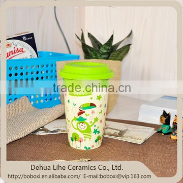 Hot China products wholesale mug with silicon