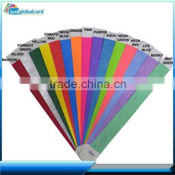 Custom One Time use wristband/bracelts RFID writband/PVC Disposable wristband rfid pvc wristband lowest price