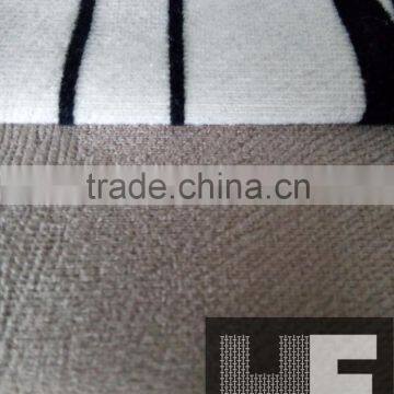 ZJHF-E15 100% Polyester Super Soft Burntout Flocking Fabric for Upholstery Fabric photo-5