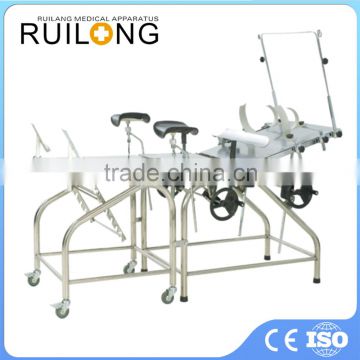 Hospital Best Quality Multifunction Cheap S.S Delivery Bed Sale