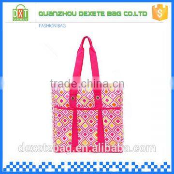 China supplier promotional cheap beach 600d polyester canvas tote bag