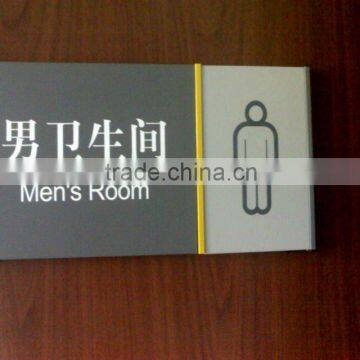 toilet sign,wash room sign,wc sign