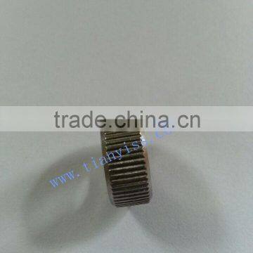 stainless knurled nut